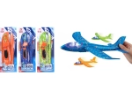 Avion cu lansator cu efecte luminoase, 34 cm