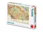 Puzzle Dino Harta Republicii Cehe 500 piese