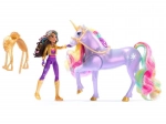 Academia Unicornilor – păpușa Sophia și unicornul Wildstar cu magie luminoasă