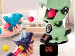 Joc interactiv de împușcat Dinozauri cu pistoale și bile