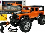 Mașină RC LAND ROVER Defender 1:14 – mașină off-road portocalie cu telecomandă 4x4