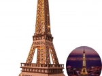 Rolife Noaptea Turnului Eiffel – puzzle 3D din lemn cu lumină