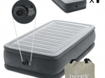 Saltea gonflabilă pentru o persoană 191 × 99 cm cu pompă electrică Intex Deluxe