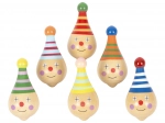 Titirez din lemn cu motiv de clovn SMALL FOOT