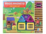 Set de construcție magnetică 48 piese