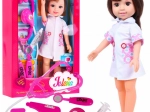 Păpușă mare asistentă medicală cu accesorii medicale pentru copii 3+