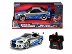 Mașinuță RC Nissan Skyline GT‑R R34 Fast & Furious 1:24