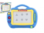 Tăbliță magnetică de desen pentru copii, din plastic, 2 culori