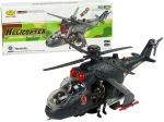 Elicopter cu aripi uriașe și efecte luminoase