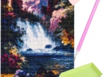 Mozaic cu diamante 5D – cascadă 30 × 40 cm