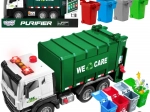 Camion de salubritate interactiv „Purifier” 1:10 - Jucărie educativă pentru sortare deșeuri