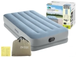 Saltea gonflabilă pentru o persoană 191 × 99 × 36 cm cu pompă electrică USB integrată Intex