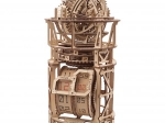 Ugears model mecanic din lemn cu mecanism de ceas și tourbillon