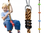 Leagăn de grădină cu frânghie de cățărat pentru copii Kruzzel