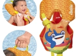 Vestă de înot pentru copii Puddle Jumper cu design de rechin pentru copii până la 14 kg