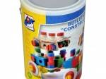 Set de construcție cu 140 de piese în găleată