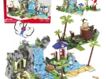 Mega Pokémon aventură în junglă – set de construcție cu 1362 piese și 4 figurine