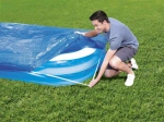 Prelată Bestway pentru piscină 262 × 175 cm