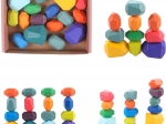 Pietre de echilibru din lemn Montessori