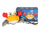 Crab interactiv care se târăște cu muzică pe USB