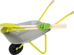 Roabă pentru copii cu unelte de grădinărit Small Foot