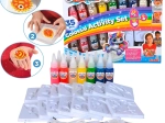 Aqua Gelz set creativ mega cu 13 culori de gel