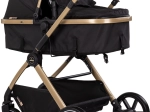 Chipolino Pearl 2în1 cărucior combinat Noir