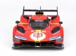Bburago 1:24 Ferrari Racing - 499P LMH - Roșu #51