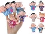 Set de păpuși degetar – familie, 6 buc.