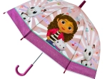 Umbrelă pentru copii Gabby's Dollhouse cu motive de pisici
