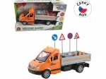 Camion de service urban cu volant 24 cm