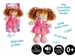 Păpușă de pluș Anička 20 cm, vorbitoare de limba slovacă