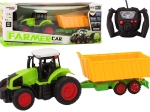 Tractor RC cu remorcă 1:16, verde