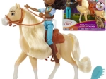 Spirit – Pru și calul ei Șikula – set păpușă și mustang