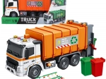 Camion de gunoi interactiv Woopie cu efecte de sunet și lumină, la scară 1:16