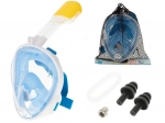 Masca de snorkeling full-face S/M albastru
