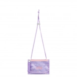 Baagl portofel la gât Mazlíčci – portofel textil mov cu șnur