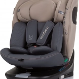scăun auto i-Size 40–150 cm cu Isofix și rotație 360°, Macadamia