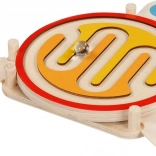 Labirint din lemn cu bilă