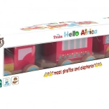 Trenuleț din lemn Africa Trefl