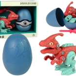 Dinozaur de asamblat PARASAUROLOPHUS în ou cu șurubelniță