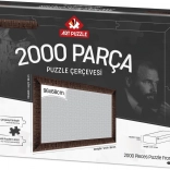 Ramă pentru puzzle 96x68 cm maro