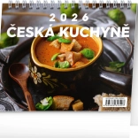 Calendar de masă Bucătăria cehă 2026