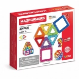 MAGFORMERS Rainbow cuburi magnetice 30 piese
