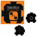 Toddleroad sens giratoriu și intersecție – șosea flexibilă, 2 piese din silicon