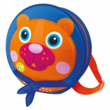Rucsac rotund pentru copii cu motiv urs, 26,5 cm