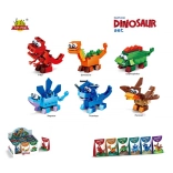 Mini kit de construcție Dinozauri