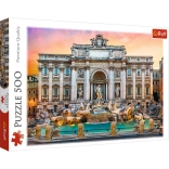 Puzzle 500 piese Fântâna di Trevi, Roma Trefl