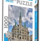 Puzzle Primăria din Liberec 1000 piese – ediție turistică