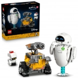lego disney pixar wall‑e și eve – set de construcție pentru adulți (811 piese)